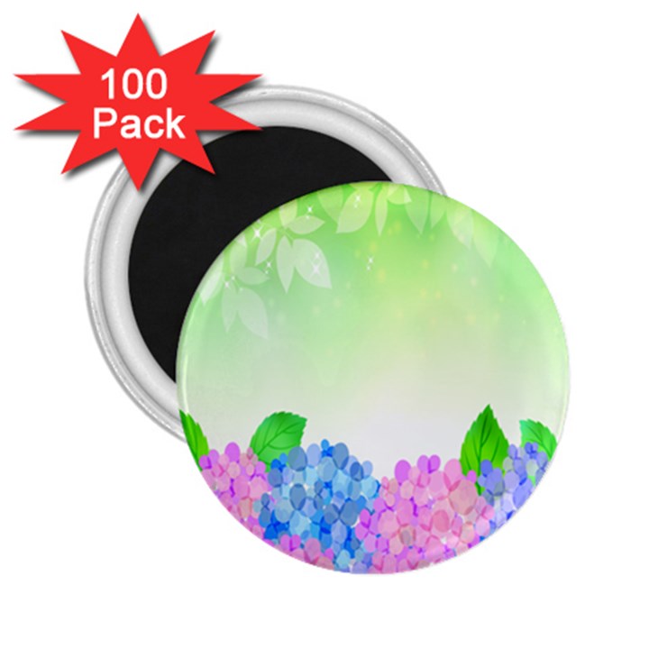 Fruit Flower Leaf 2.25  Magnets (100 pack) 