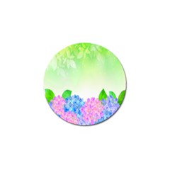 Fruit Flower Leaf Golf Ball Marker by Mariart