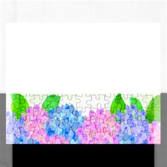 Fruit Flower Leaf Rectangular Jigsaw Puzzl