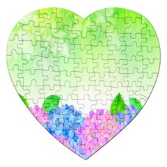 Fruit Flower Leaf Jigsaw Puzzle (Heart)