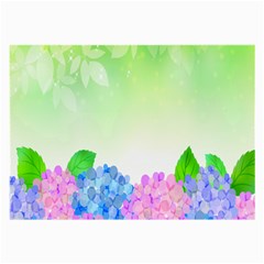 Fruit Flower Leaf Large Glasses Cloth (2-side) by Mariart