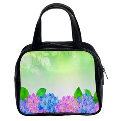 Fruit Flower Leaf Classic Handbags (2 Sides) by Mariart