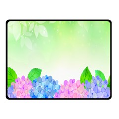 Fruit Flower Leaf Fleece Blanket (small) by Mariart