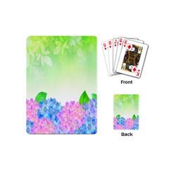 Fruit Flower Leaf Playing Cards (mini)  by Mariart