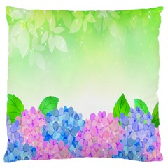 Fruit Flower Leaf Large Cushion Case (one Side) by Mariart