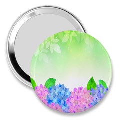 Fruit Flower Leaf 3  Handbag Mirrors by Mariart