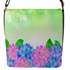 Fruit Flower Leaf Flap Messenger Bag (s) by Mariart