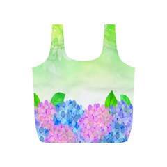 Fruit Flower Leaf Full Print Recycle Bags (s)  by Mariart