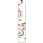 Leaf Brown Butterfly Large Book Marks Front