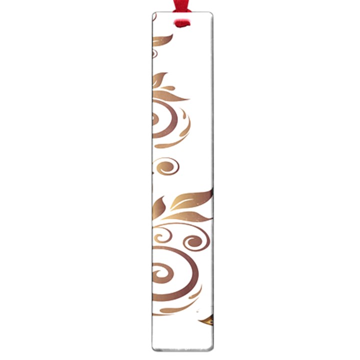 Leaf Brown Butterfly Large Book Marks