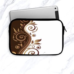 Leaf Brown Butterfly Apple Ipad Mini Zipper Cases by Mariart