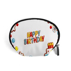 Happy Birthday Accessory Pouches (small)  by Mariart