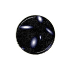 Galaxy Planet Space Star Light Polka Night Hat Clip Ball Marker (10 Pack) by Mariart