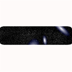 Galaxy Planet Space Star Light Polka Night Large Bar Mats by Mariart