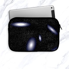 Galaxy Planet Space Star Light Polka Night Apple Ipad Mini Zipper Cases by Mariart