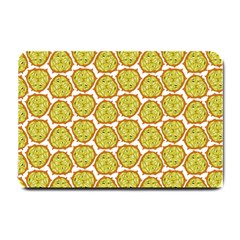 Horned Melon Green Fruit Small Doormat  by Mariart