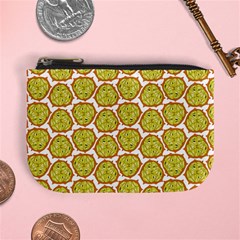 Horned Melon Green Fruit Mini Coin Purses by Mariart