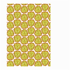 Horned Melon Green Fruit Small Garden Flag (two Sides) by Mariart