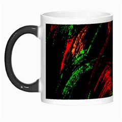 Paint Black Red Green Morph Mugs by Mariart