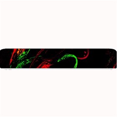 Paint Black Red Green Small Bar Mats by Mariart