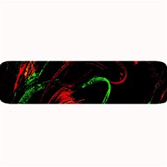 Paint Black Red Green Large Bar Mats by Mariart