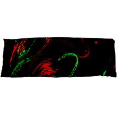 Paint Black Red Green Body Pillow Case Dakimakura (two Sides) by Mariart