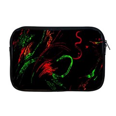 Paint Black Red Green Apple Macbook Pro 17  Zipper Case