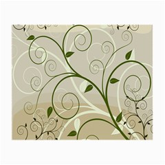 Leaf Sexy Green Gray Small Glasses Cloth by Mariart