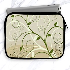 Leaf Sexy Green Gray Apple Ipad 2/3/4 Zipper Cases by Mariart