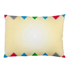 Plaid Wave Chevron Rainbow Color Pillow Case by Mariart