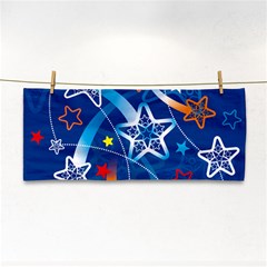 Line Star Space Blue Sky Light Rainbow Red Orange White Yellow Cosmetic Storage Cases by Mariart