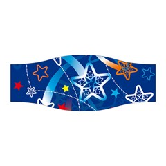 Line Star Space Blue Sky Light Rainbow Red Orange White Yellow Stretchable Headband