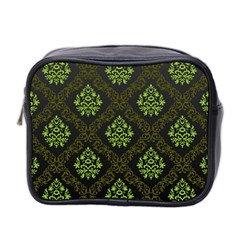 Leaf Green Mini Toiletries Bag 2-side by Mariart