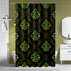 Leaf Green Shower Curtain 48  X 72  (small)  by Mariart