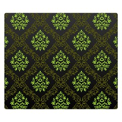 Leaf Green Double Sided Flano Blanket (small)  by Mariart