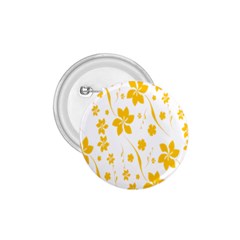 Shamrock Yellow Star Flower Floral Star 1 75  Buttons by Mariart