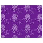 Purple Flower Rose Sunflower Double Sided Flano Blanket (Medium)  60 x50  Blanket Front