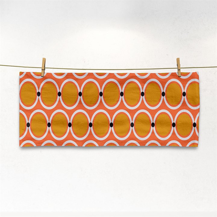 Orange Circle Polka Cosmetic Storage Cases