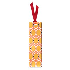 Orange Circle Polka Small Book Marks