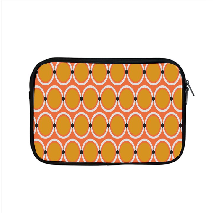 Orange Circle Polka Apple MacBook Pro 15  Zipper Case