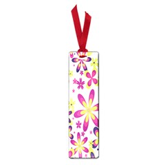 Star Flower Purple Pink Small Book Marks by Mariart