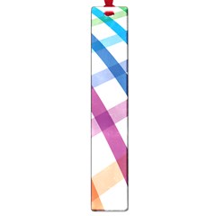 Webbing Line Color Rainbow Large Book Marks by Mariart