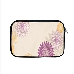 Star Sunflower Floral Grey Purple Orange Apple Macbook Pro 15  Zipper Case by Mariart