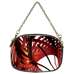 Webbing Red Chain Purses (one Side)  by Mariart