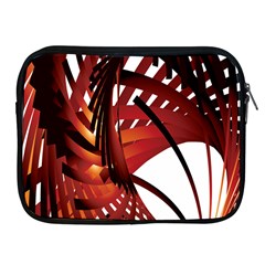 Webbing Red Apple Ipad 2/3/4 Zipper Cases by Mariart