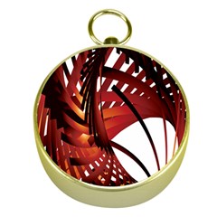 Webbing Red Gold Compasses by Mariart