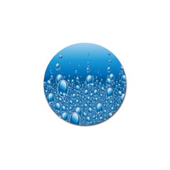 Water Bubble Blue Foam Golf Ball Marker (10 Pack) by Mariart