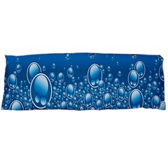 Water Bubble Blue Foam Body Pillow Case (dakimakura) by Mariart