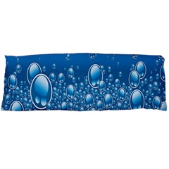 Water Bubble Blue Foam Body Pillow Case Dakimakura (two Sides) by Mariart