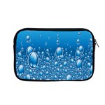 Water Bubble Blue Foam Apple MacBook Pro 13  Zipper Case Front